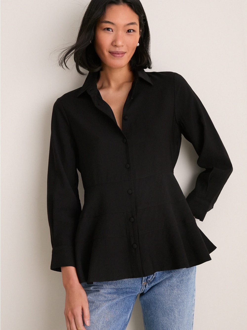 Tuckernuck Pomander Place Black Ashlen Blouse